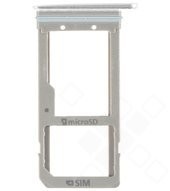 SIM SD Tray für G935F Samsung Galaxy S7 Edge - white