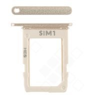 SIM Tray für A600F, A605F Samsung Galaxy A6 (2018), A6+ (2018) - gold