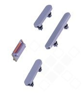 Side Key Set für A2399, A2403 Apple iPhone 12, 12 mini - purple