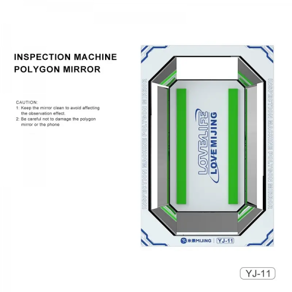 MIJING YJ-11 INSPECTION MACHINE POLYGON MIRROR, Inspektionsspiegel