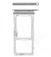 SIM Tray für G770F Samsung Galaxy S10 Lite Dual - prism white