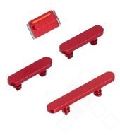 Side Key Set für A2399, A2403 Apple iPhone 12, 12 mini - red