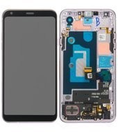 Display LCD + Touch + Frame für (LMQ610) LG Q7+ - lavender violet