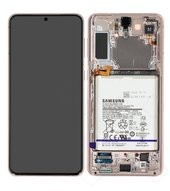 Display (LCD + Touch) + Frame + Battery für G996B Samsung Galaxy S21+ - phantom violet
