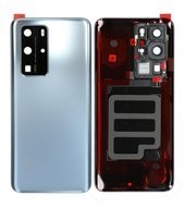 Battery Cover für ELS-NX9, ELS-N04 HUAWEI P40 Pro - silver frost