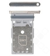 SIM Tray DS für S911B, S916B Samsung Galaxy S23, S23+ - cream
