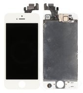 Display (LCD + Touch) + Parts für Apple iPhone 5 AAA+ - white
