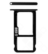 SIM Tray für TA-1119 Nokia 8.1 - black