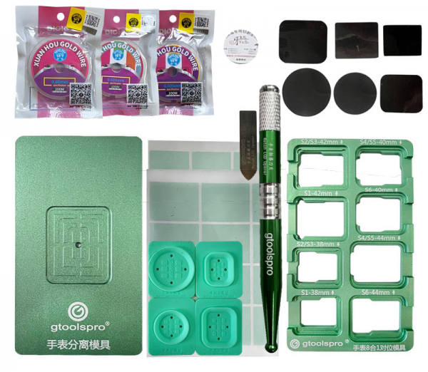 Gtoolspro G-008 Watch Screen Glass Repair and Fitting Set