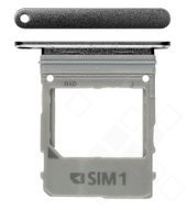 SIM Tray für A530F,A530F/DS, A730F,A730F/DS Samsung Galaxy A8 (2018), A8+ (2018) - black