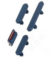 Side Key Set für A2633, A2628 Apple iPhone 13, 13 mini - blue
