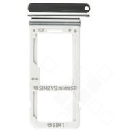 SIM SD Tray für G950FD, G955FD Samsung Galaxy S8, S8+ - midnight black