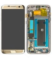 Display (LCD + Touch) für G935F Samsung Galaxy S7 Edge - gold