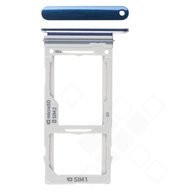 SIM Tray für G965FD Samsung Galaxy S9+ Duos - polaris blue