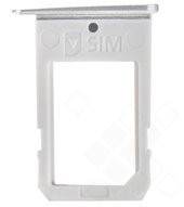 SIM Tray für G925F Samsung Galaxy S6 Edge - white