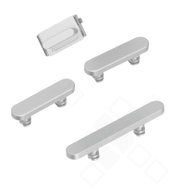 Side Key Set für A2399, A2403 Apple iPhone 12, 12 mini - white