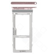 SIM Tray für G975F Samsung Galaxy S10+ Duos - red