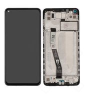 Display (LCD + Touch) + Frame für M2003J15SS Xiaomi Redmi Note 9 - black