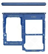SIM SD Tray DS für A315F Samsung Galaxy A31 - prism crush blue