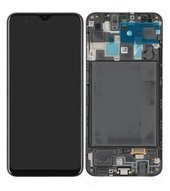 Display (LCD + Touch) für A205F Samsung Galaxy A20 - black