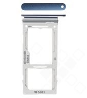 SIM Tray für G965FD Samsung Galaxy S9+ Duos - coral blue