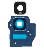 Camera Lens + Bezel für G955F Samsung Galaxy S8+ - coral blue