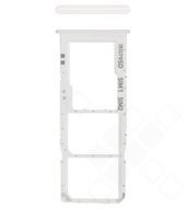 SIM Tray für A307F Samsung Galaxy A30s - prism crush white