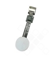 Fingerprint Sensor + Flex für H8416, H9436, H9493 Sony Xperia XZ3 - silver white