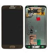 Display (LCD + Touch) für G900F Samsung Galaxy S5, S5 Plus - Gold