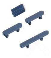 Side Key Set für A2399, A2403 Apple iPhone 12, 12 mini - blue