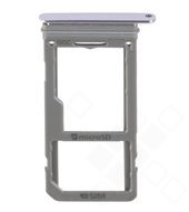 SIM / SD Tray für G950F, G955F Samsung Galaxy S8, S8+ - orchid grey