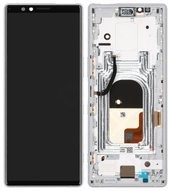 Display (LCD + Touch) + Frame für J8110, J9110 Sony Xperia 1 - white