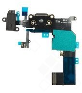 Charging Port +Audio Jack + Microphone + Flex für Apple iPhone 5c - black