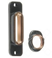 Charging Port Retaining Bracket+Ring für Apple iPhone SE - gold rose