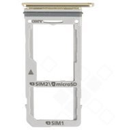 SIM / SD Tray für N950FD Samsung Galaxy Note 8 Dual - maple gold
