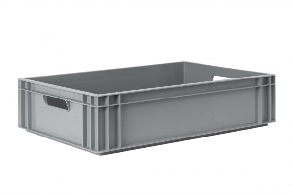 Servicebox - Stapelbehälter, 600 x 400 x 143 mm, grau