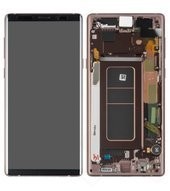 Display (LCD + Touch) + Frame für N960F Samsung Galaxy Note 9 - metallic copper