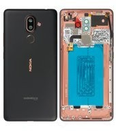 Battery Cover für TA-1046 Nokia 7 Plus Dual - black cooper