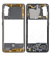 Middle Cover NFC für A415F Samsung Galaxy A41 - prism crush black